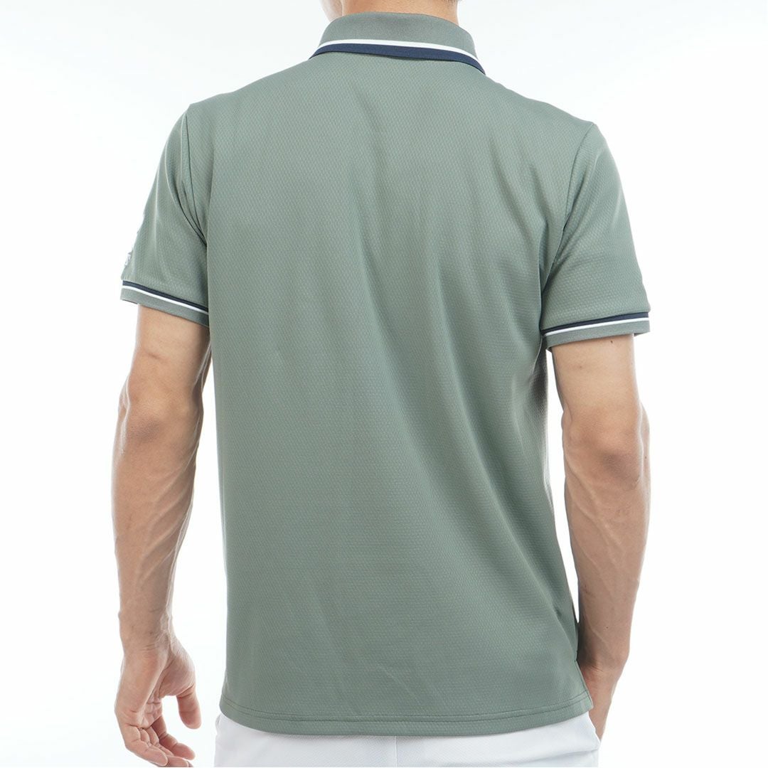 AdmiralGOLF アドミラル ゴルフ メンズ カラタッチ ポロシャツ カーキ 詳細3