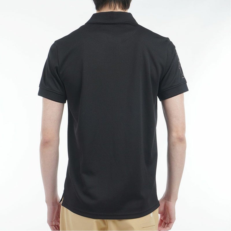 アドミラルゴルフ Admiral GOLF メンズ フラッグ ポロシャツ ADMA614 ブラック