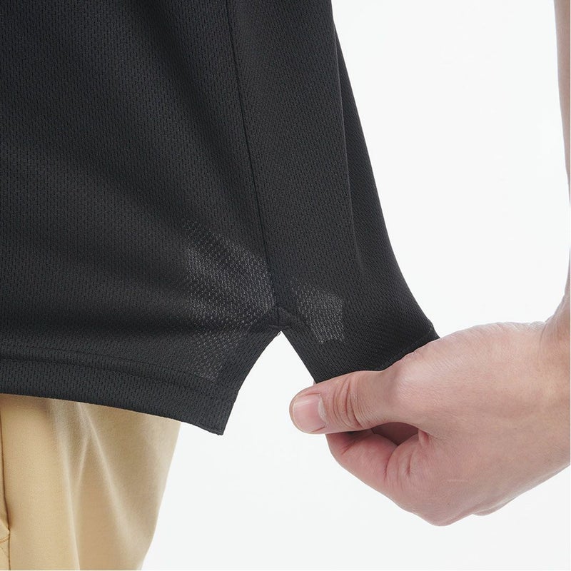 アドミラルゴルフ Admiral GOLF メンズ フラッグ ポロシャツ ADMA614 ブラック