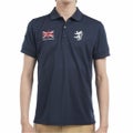 アドミラルゴルフ Admiral GOLF メンズ フラッグ ポロシャツ ADMA614 ネイビー