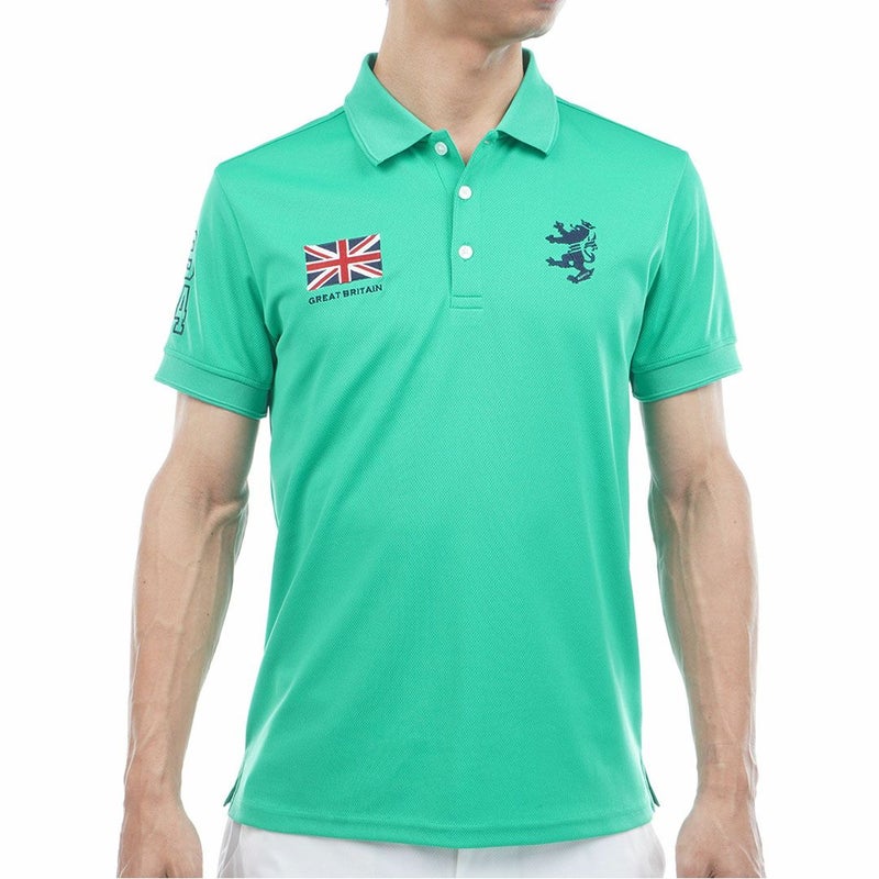 アドミラルゴルフ Admiral GOLF メンズ フラッグ ポロシャツ ADMA614 グリーン