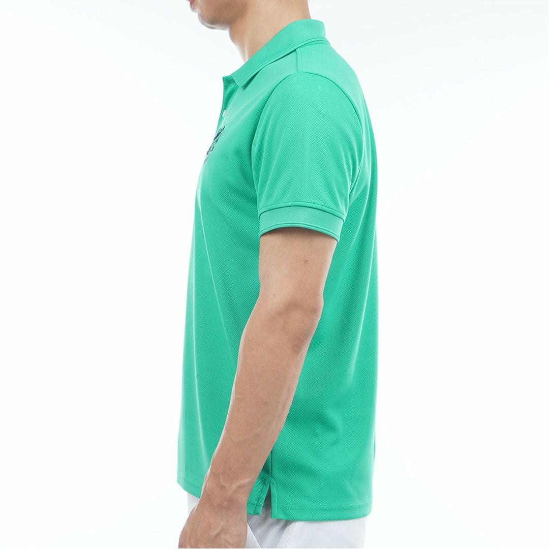 アドミラルゴルフ Admiral GOLF メンズ フラッグ ポロシャツ ADMA614 グリーン