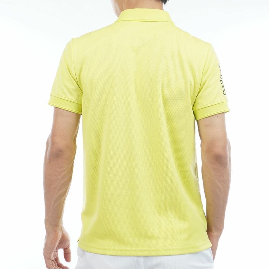 アドミラルゴルフ Admiral GOLF メンズ フラッグ ポロシャツ ADMA614 イエロー