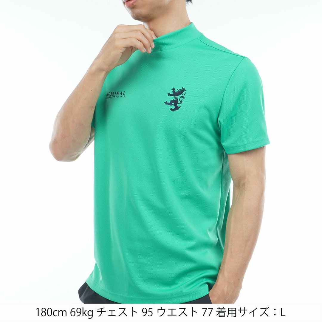 アドミラル ゴルフ]メンズ フラッグ モックネックシャツ | 【公式