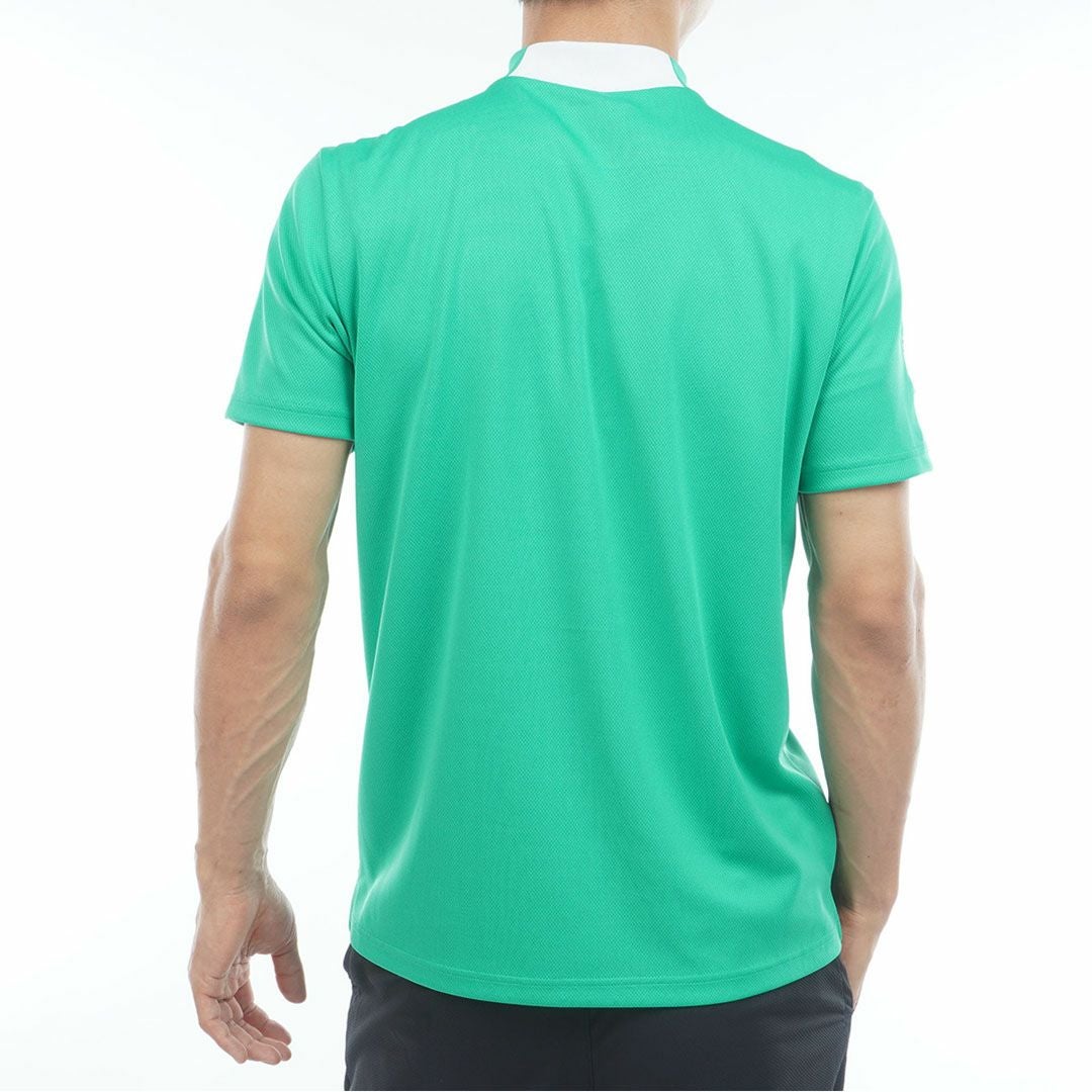 アドミラルゴルフ Admiral GOLF メンズ フラッグ モックネックシャツ ADMA615 グリーン