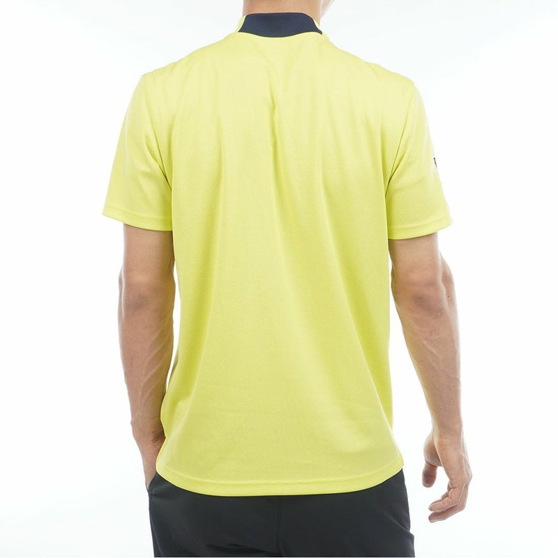 アドミラルゴルフ Admiral GOLF メンズ フラッグ モックネックシャツ ADMA615 イエロー