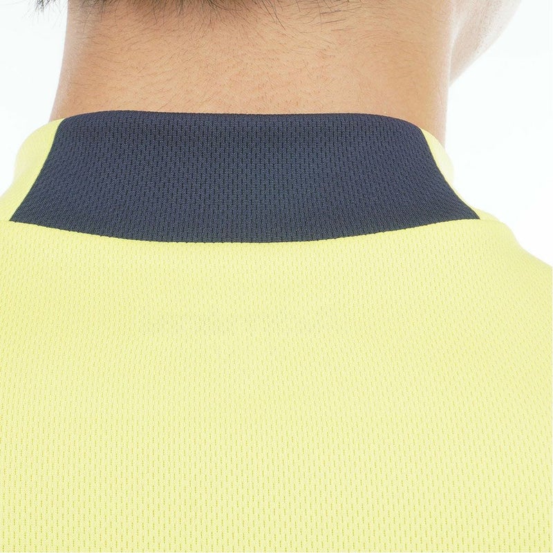 アドミラルゴルフ Admiral GOLF メンズ フラッグ モックネックシャツ ADMA615 イエロー