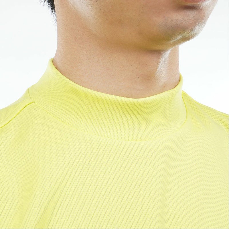 アドミラルゴルフ Admiral GOLF メンズ フラッグ モックネックシャツ ADMA615 イエロー