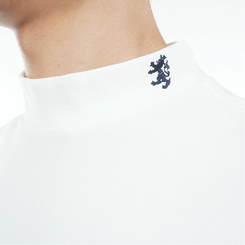 アドミラルゴルフ Admiral GOLF メンズ カラタッチ モックネックシャツ ADMA617 ホワイト