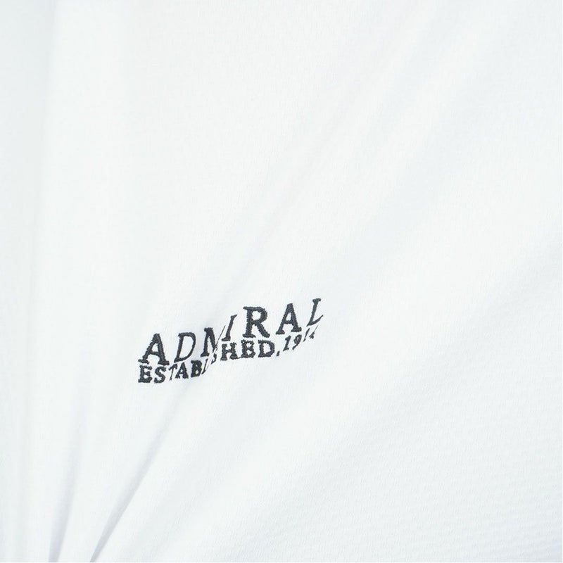 アドミラルゴルフ Admiral GOLF メンズ カラタッチ モックネックシャツ ADMA617 ホワイト