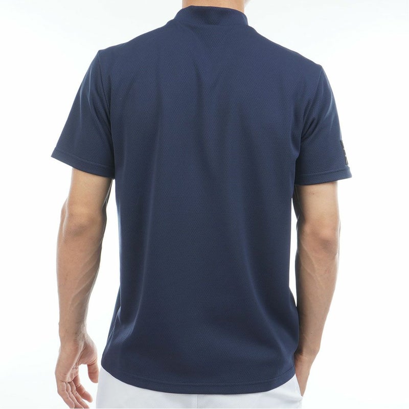 アドミラルゴルフ Admiral GOLF メンズ カラタッチ モックネックシャツ ADMA617 ネイビー