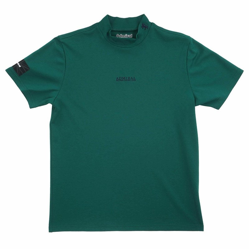 アドミラルゴルフ Admiral GOLF メンズ カラタッチ モックネックシャツ ADMA617 ダークグリーン