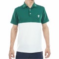 アドミラルゴルフ Admiral GOLF メンズ カラタッチ カラーブロックポロシャツ ADMA618 ダークグリーン