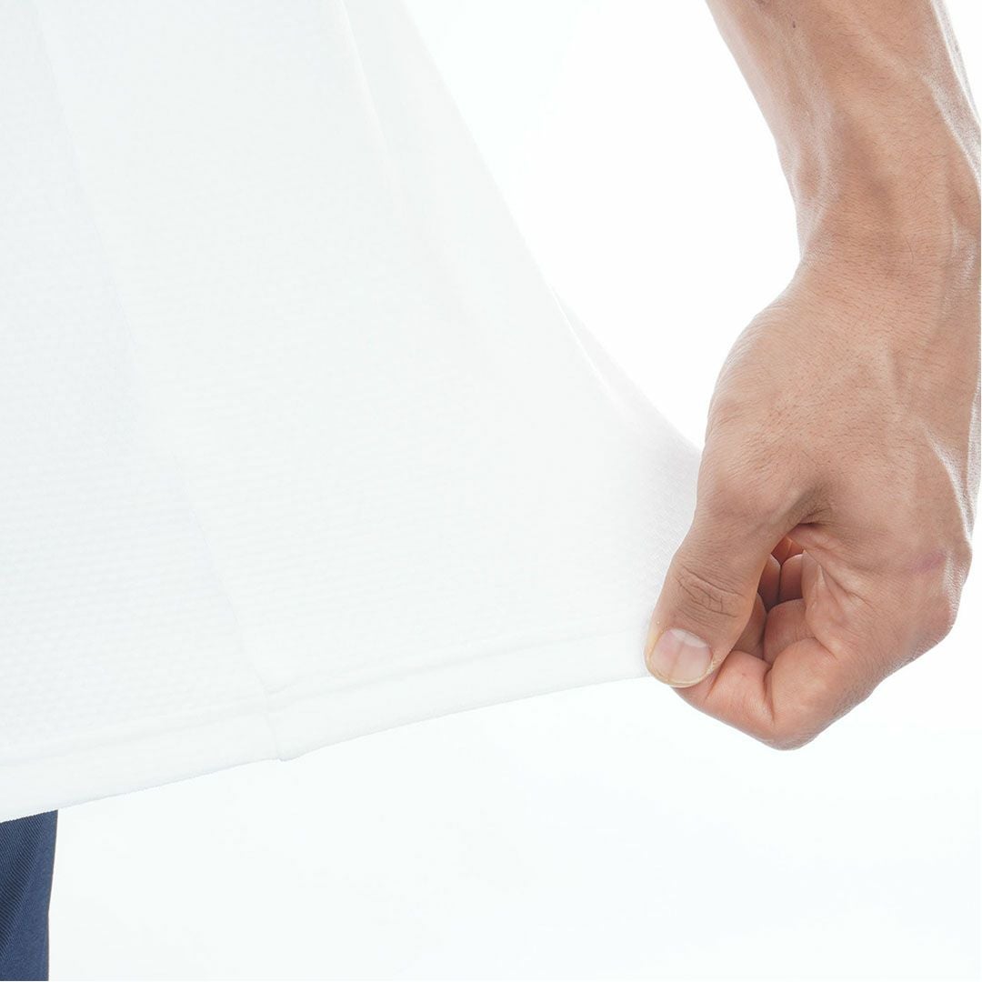 アドミラルゴルフ Admiral GOLF メンズ カラタッチ カラーブロックポロシャツ ADMA618 ダークグリーン