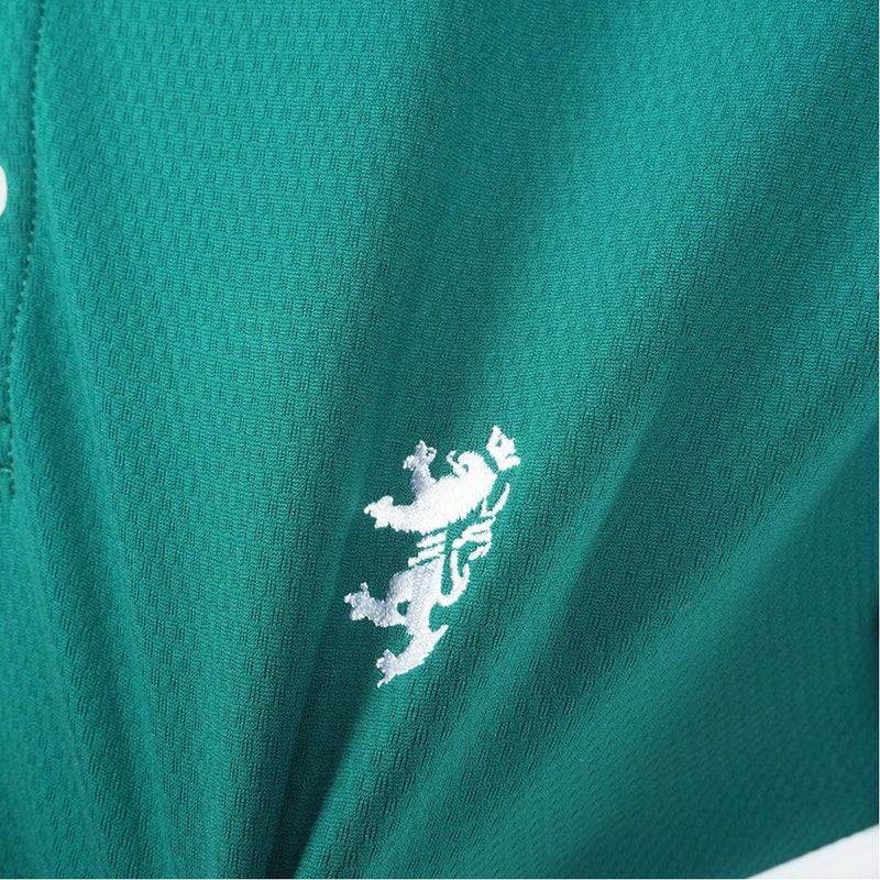 アドミラルゴルフ Admiral GOLF メンズ カラタッチ カラーブロックポロシャツ ADMA618 ダークグリーン