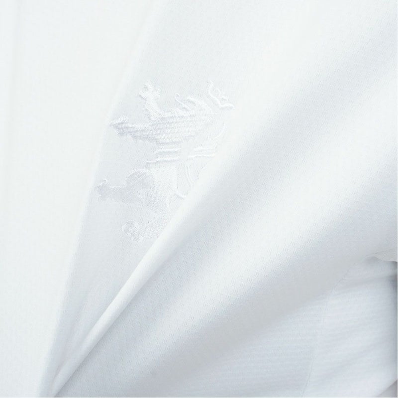 アドミラルゴルフ Admiral GOLF メンズ カラタッチ ランパントモックネックシャツ ADMA619 ホワイト