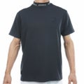 アドミラルゴルフ Admiral GOLF メンズ カラタッチ ランパントモックネックシャツ ADMA619 ブラック