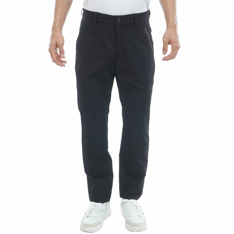 アドミラルゴルフ Admiral GOLF メンズ 透け防 ストレートパンツ ADMA620 ブラック