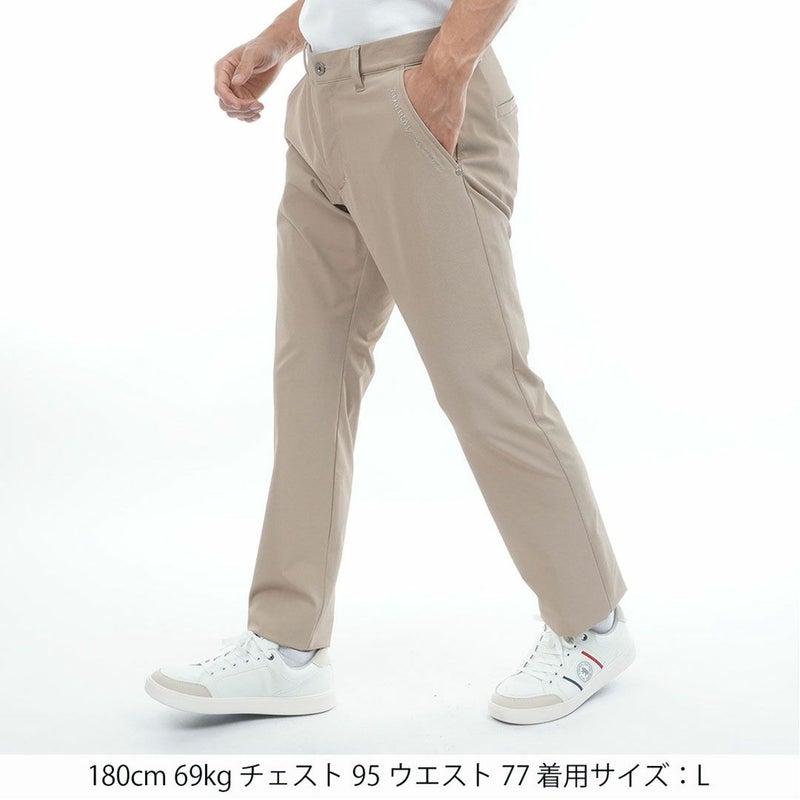 アドミラルゴルフ Admiral GOLF メンズ 透け防 ストレートパンツ ADMA620 サンドベージュ