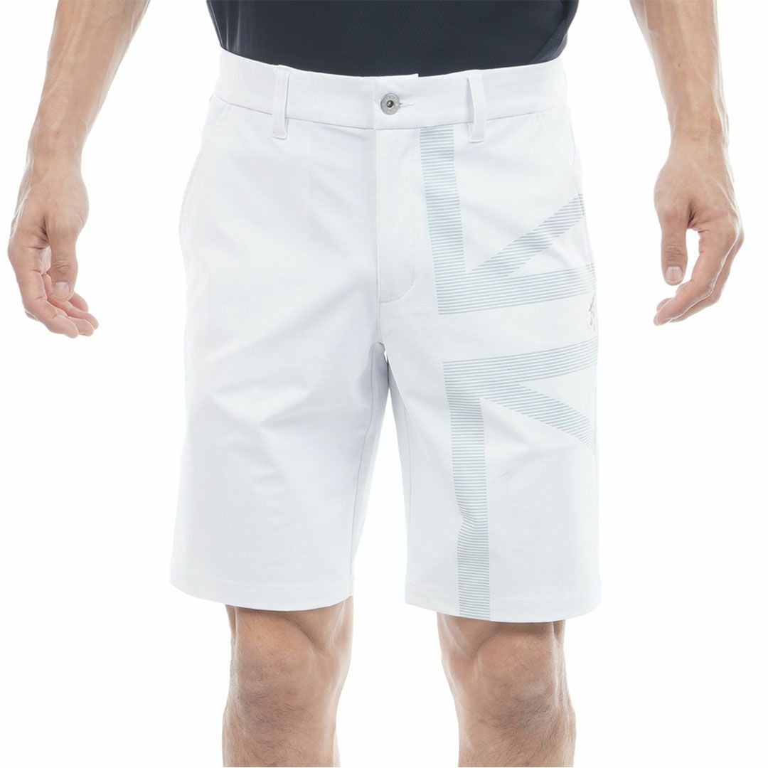 アドミラルゴルフ Admiral GOLF メンズ 透け防 ショートパンツ ADMA621 ホワイト