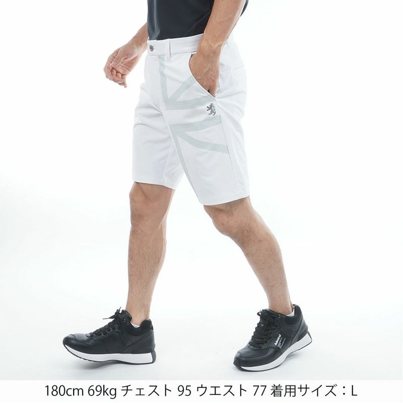アドミラルゴルフ Admiral GOLF メンズ 透け防 ショートパンツ ADMA621 ホワイト