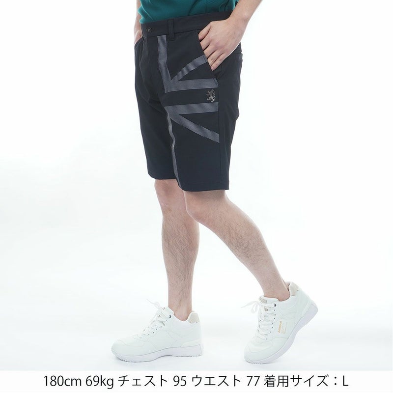 アドミラルゴルフ Admiral GOLF メンズ 透け防 ショートパンツ ADMA621 ブラック