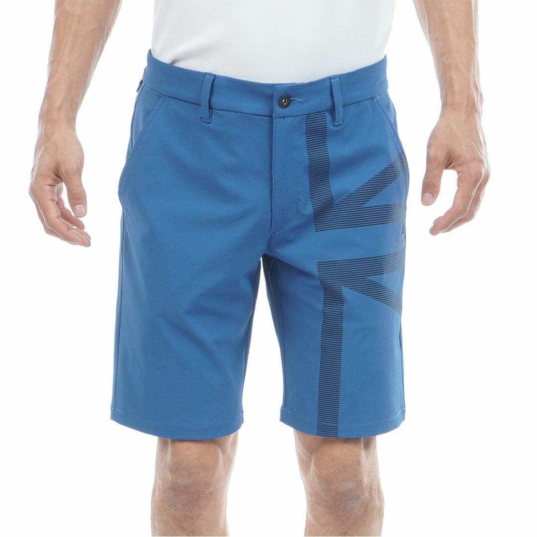 アドミラルゴルフ Admiral GOLF メンズ 透け防 ショートパンツ ADMA621 ディープブルー