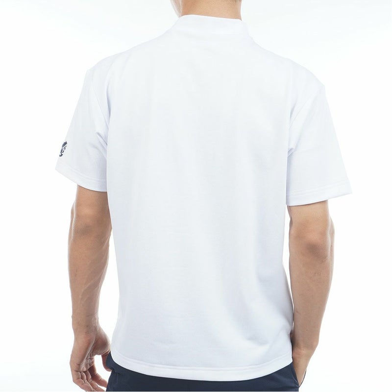 アドミラルゴルフ Admiral GOLF メンズ ドライカノコ モックネックシャツ ADMA622 ホワイト