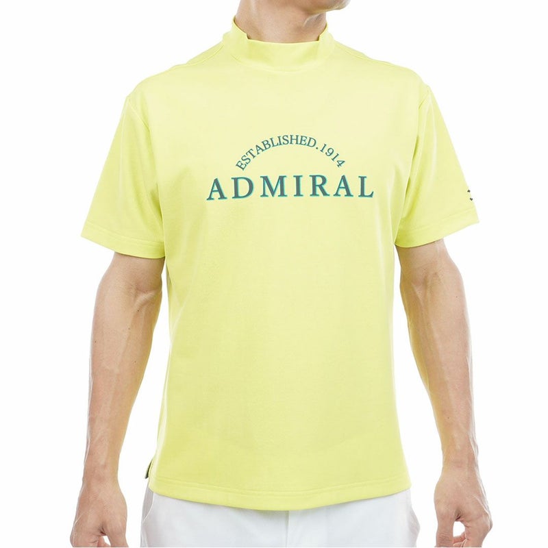 アドミラルゴルフ Admiral GOLF メンズ ドライカノコ モックネックシャツ ADMA622 イエロー