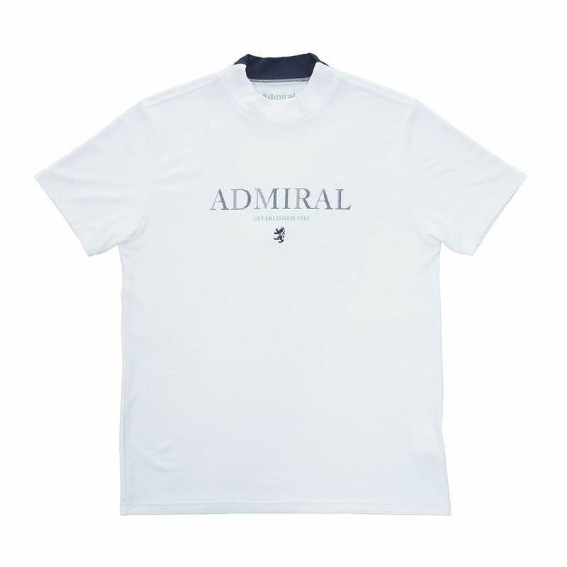 アドミラルゴルフ Admiral GOLF メンズ カラタッチプラス モックネックシャツ ADMA624 ホワイト