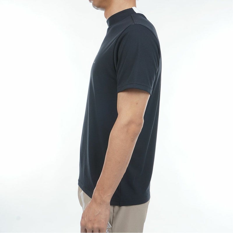 アドミラルゴルフ Admiral GOLF メンズ カラタッチプラス モックネックシャツ ADMA624 ブラック