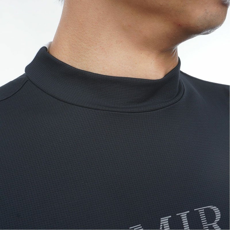 アドミラルゴルフ Admiral GOLF メンズ カラタッチプラス モックネックシャツ ADMA624 ブラック