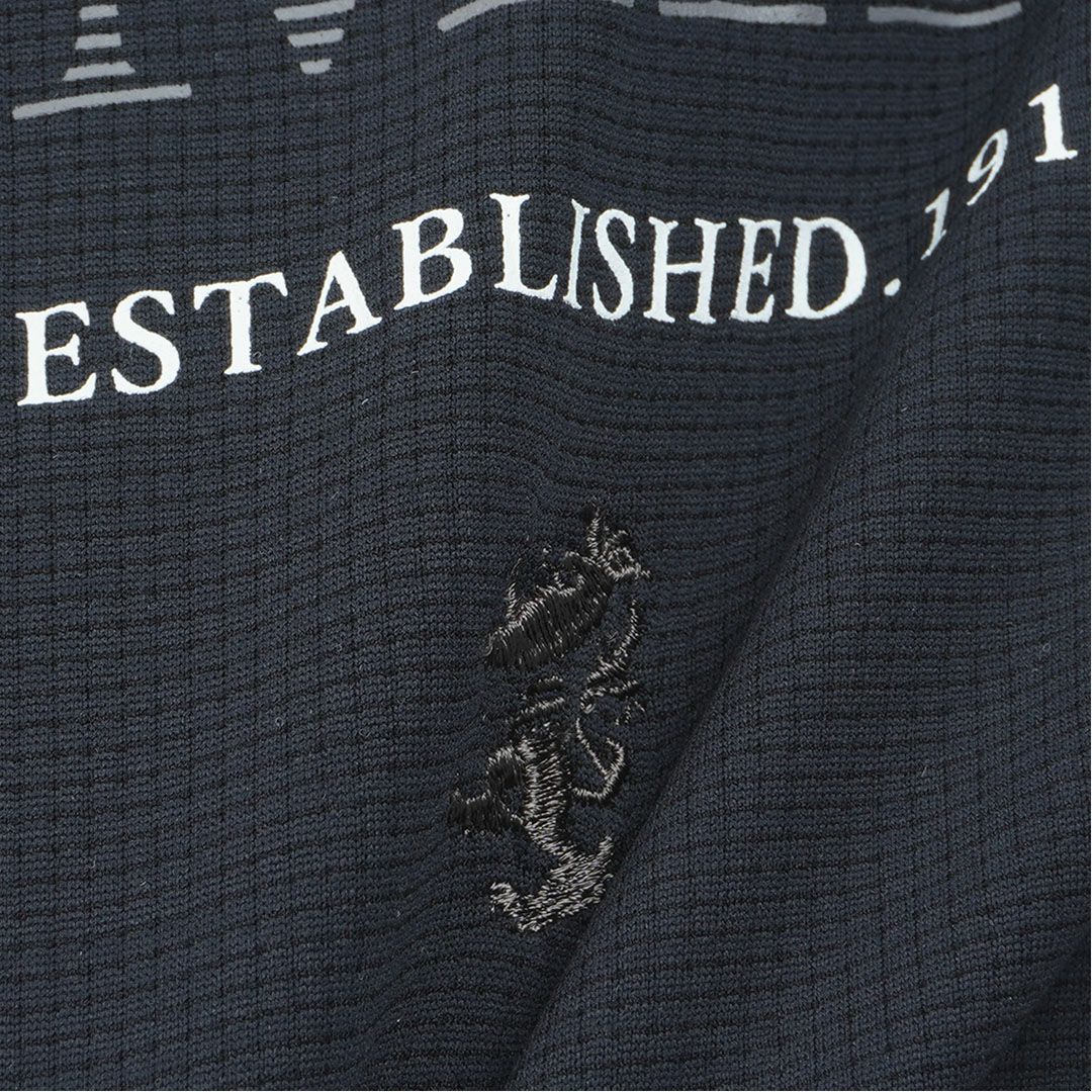 アドミラルゴルフ Admiral GOLF メンズ カラタッチプラス モックネックシャツ ADMA624 ブラック