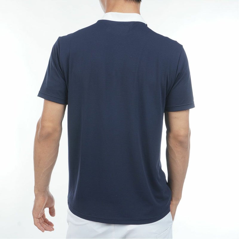 アドミラルゴルフ Admiral GOLF メンズ カラタッチプラス モックネックシャツ ADMA624 ネイビー