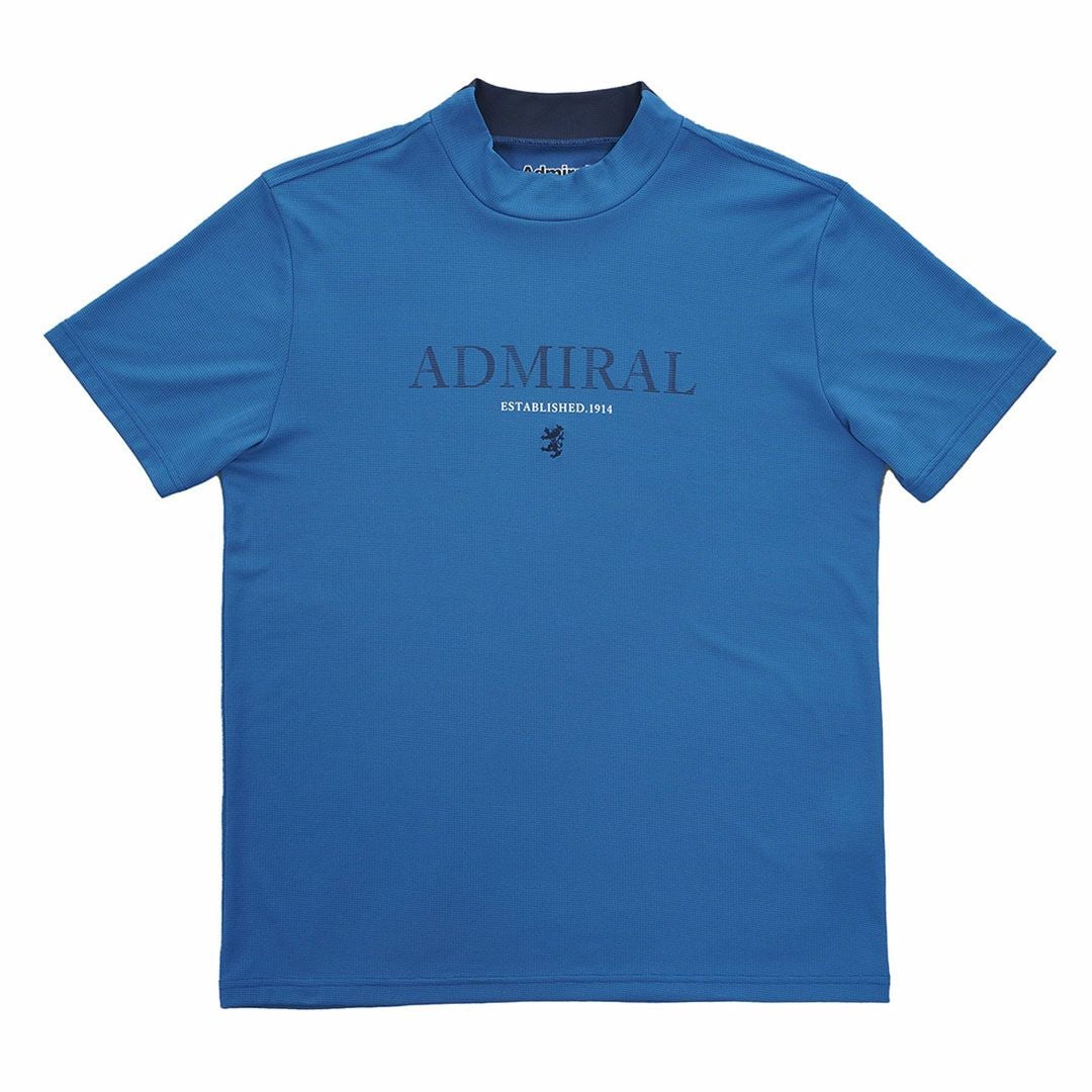 アドミラルゴルフ Admiral GOLF メンズ カラタッチプラス モックネックシャツ ADMA624 ディープブルー