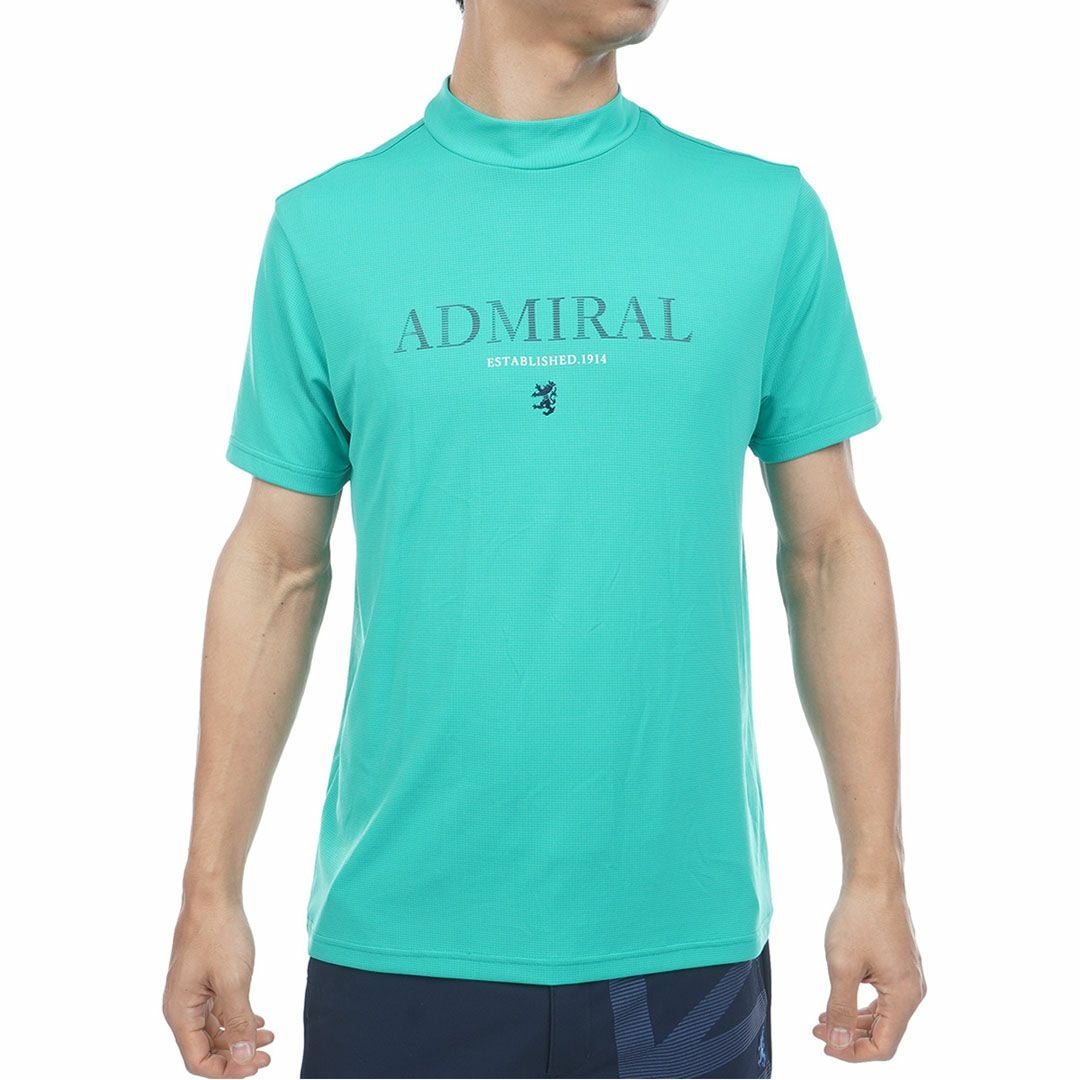 アドミラルゴルフ Admiral GOLF メンズ カラタッチプラス モックネックシャツ ADMA624 グリーン