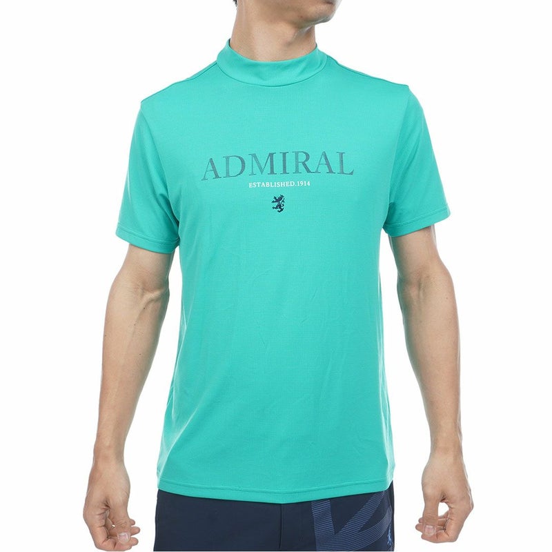 アドミラルゴルフ Admiral GOLF メンズ カラタッチプラス モックネックシャツ ADMA624 グリーン