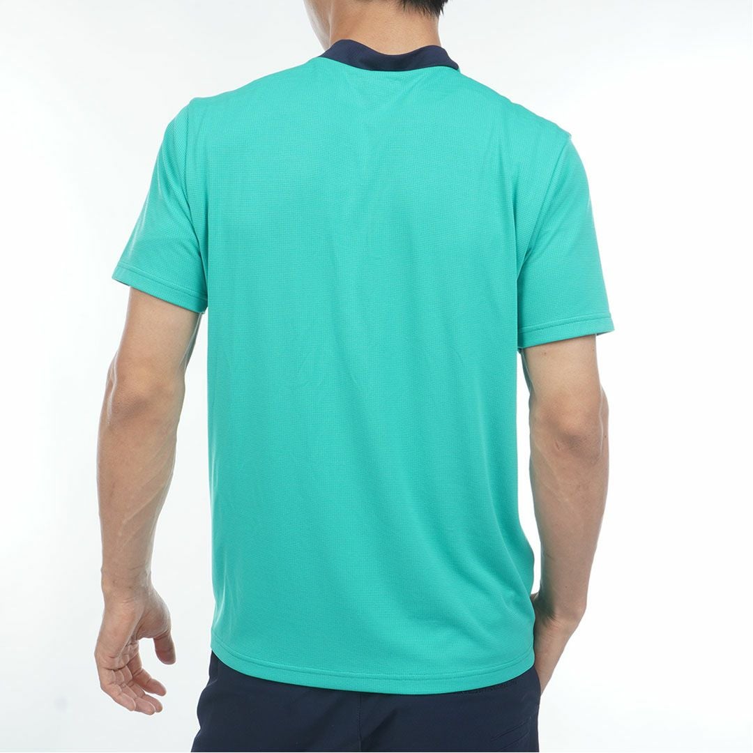 アドミラルゴルフ Admiral GOLF メンズ カラタッチプラス モックネックシャツ ADMA624 グリーン