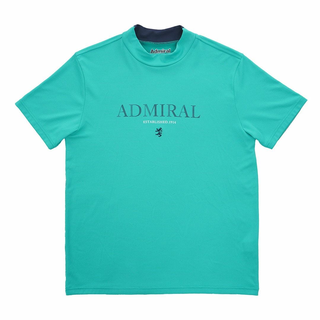 アドミラルゴルフ Admiral GOLF メンズ カラタッチプラス モックネックシャツ ADMA624 グリーン