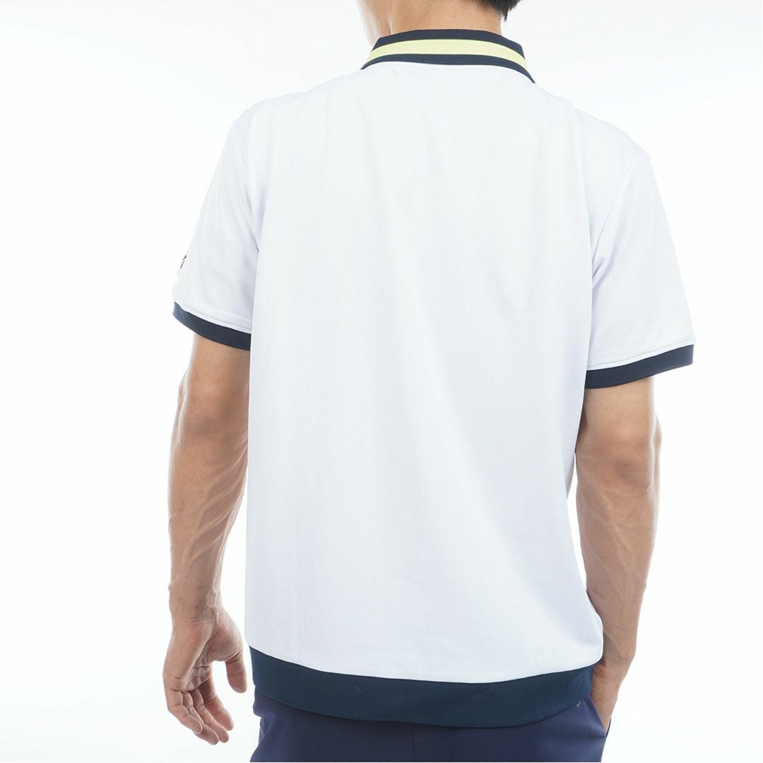 アドミラル ゴルフ Admiral GOLF メンズ メンズ ドライカノコ ポロシャツ ADMA626 ホワイト