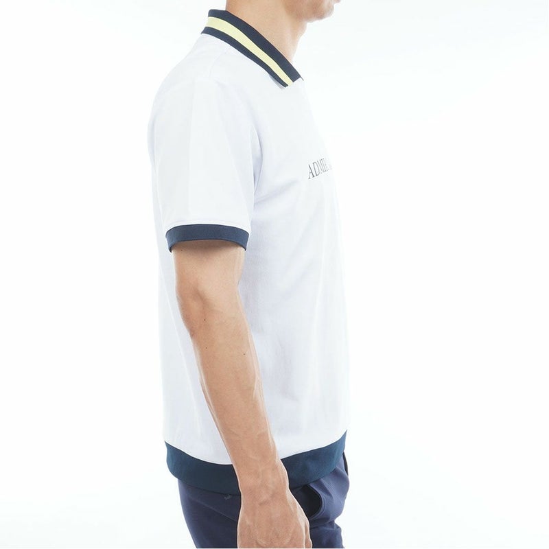アドミラル ゴルフ Admiral GOLF メンズ メンズ ドライカノコ ポロシャツ ADMA626 ホワイト