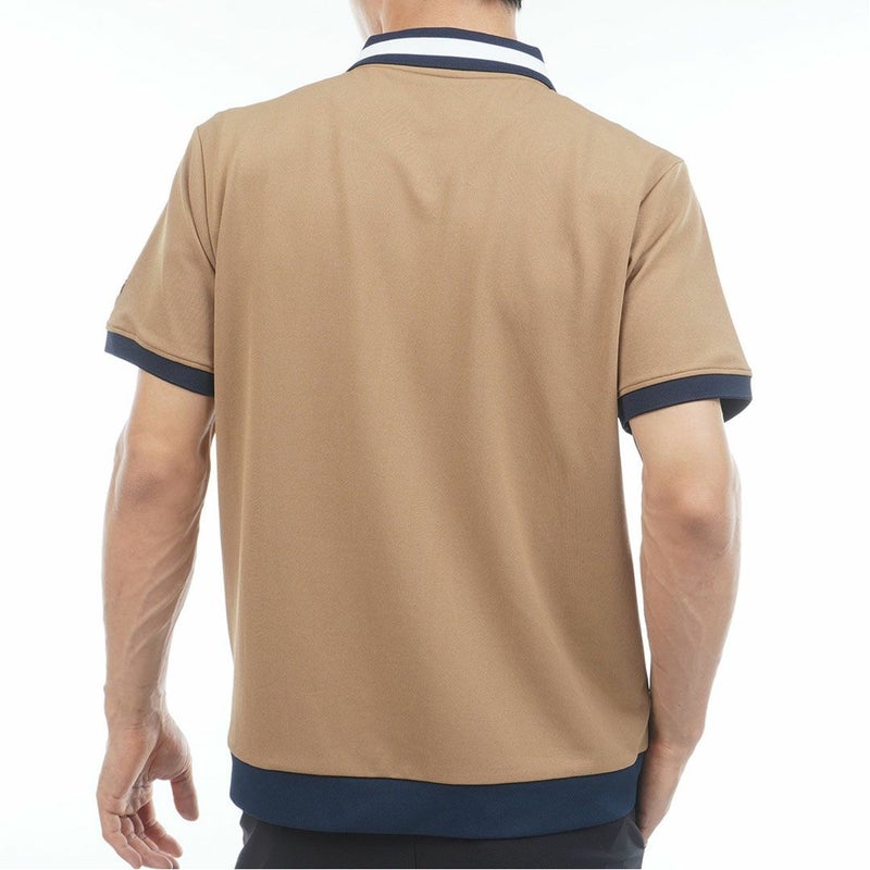 アドミラル ゴルフ Admiral GOLF メンズ メンズ ドライカノコ ポロシャツ ADMA626 キャメル