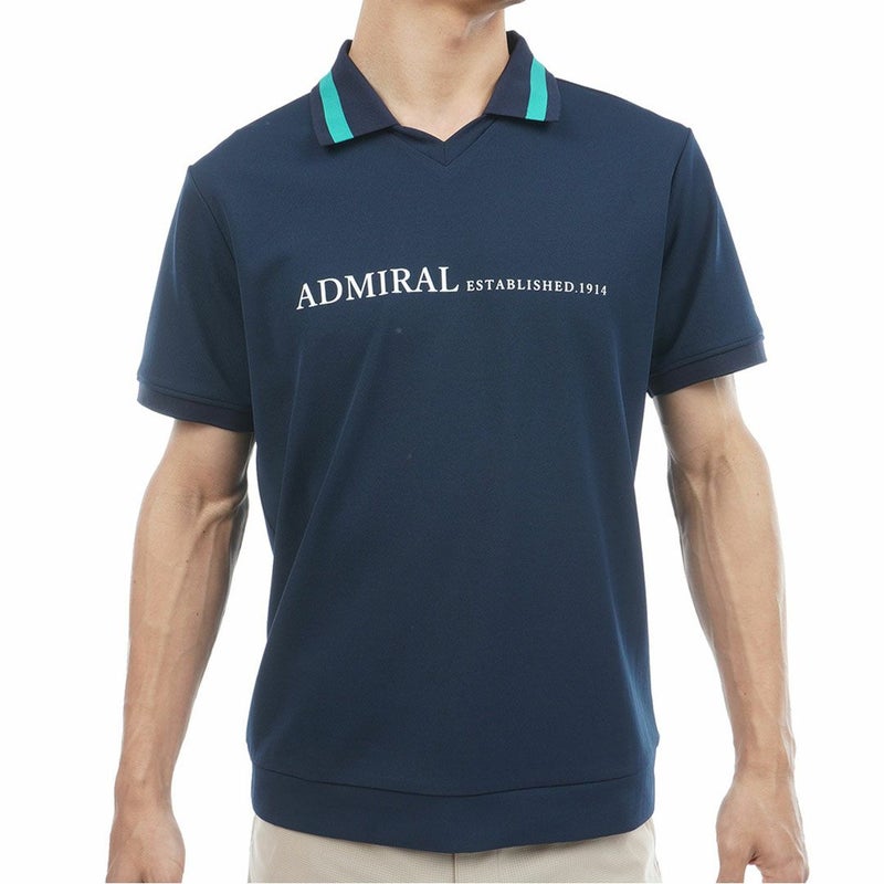 アドミラル ゴルフ Admiral GOLF メンズ メンズ ドライカノコ ポロシャツ ADMA626 ネイビー