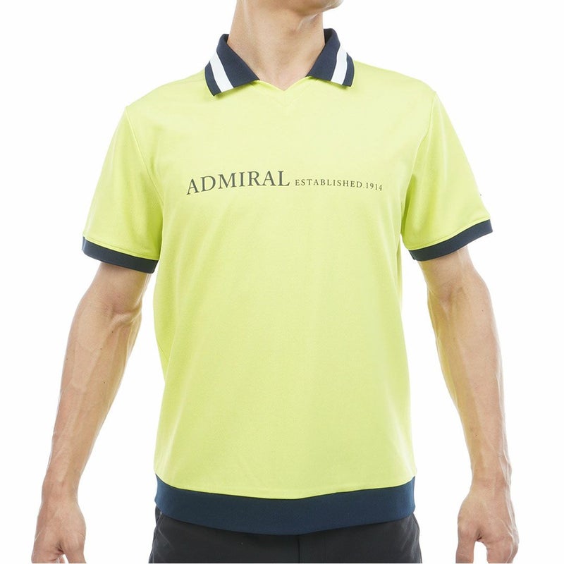 アドミラル ゴルフ Admiral GOLF メンズ メンズ ドライカノコ ポロシャツ ADMA626 イエロー