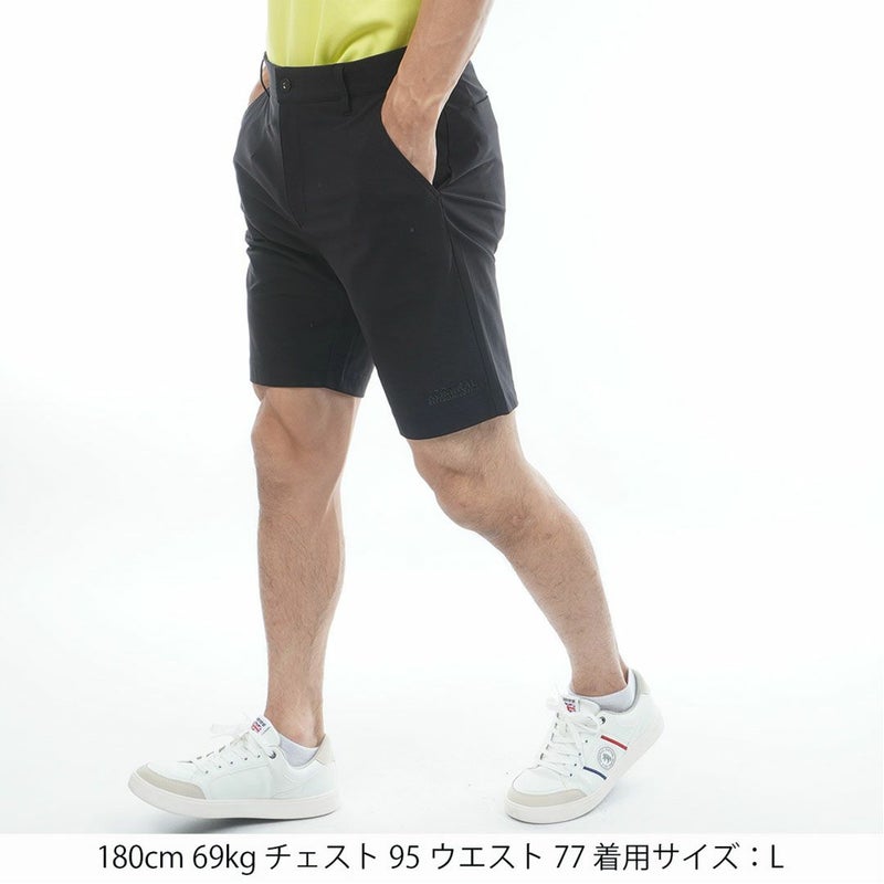 AdmiralGOLF アドミラルゴルフ メンズ ゴルフウェア ショートパンツ ブラック 詳細2