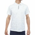 Admiral GOLF アドミラルゴルフ メンズ ゴルフウェア 半袖 ポロシャツ ADMA632 ホワイト