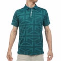 Admiral GOLF アドミラルゴルフ メンズ ゴルフウェア 半袖 ポロシャツ ADMA632 ダークグリーン