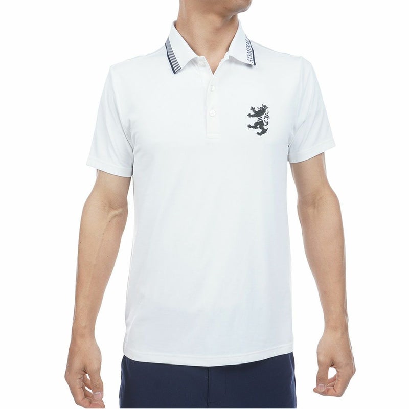 アドミラルゴルフ Admiral GOLF メンズ カラタッチプラス ランパントポロシャツ ADMA634 ホワイト