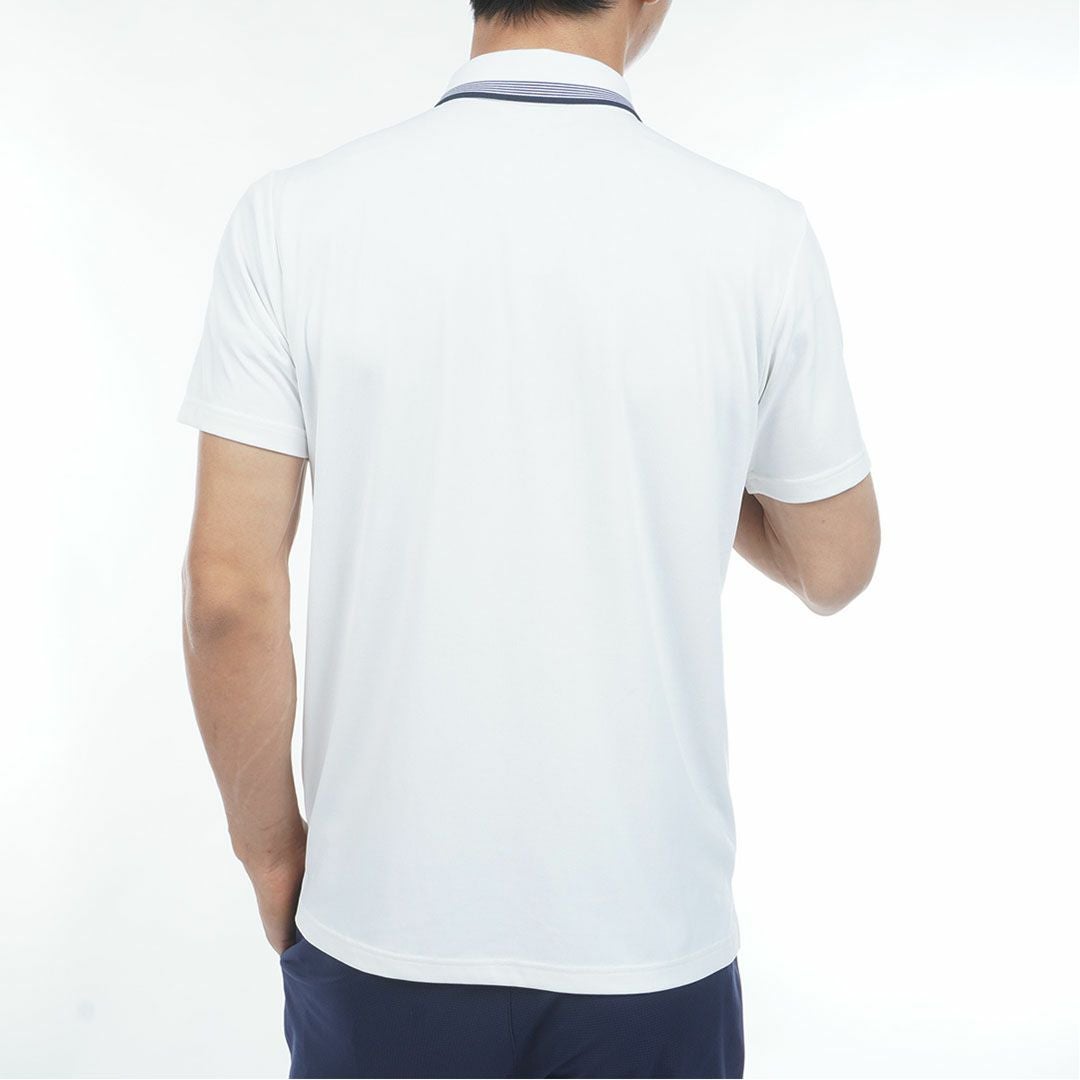 アドミラルゴルフ Admiral GOLF メンズ カラタッチプラス ランパントポロシャツ ADMA634 ホワイト