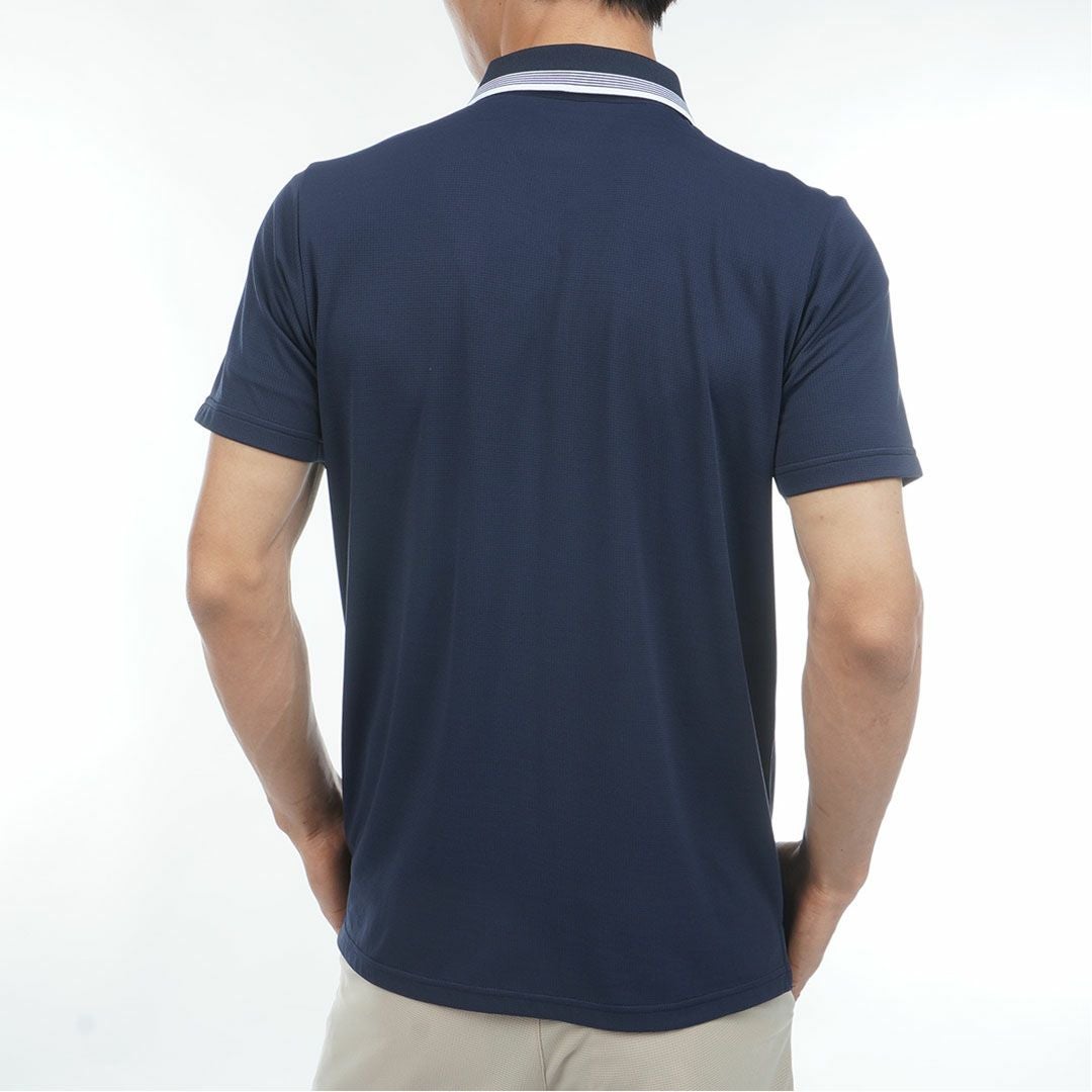 アドミラルゴルフ Admiral GOLF メンズ カラタッチプラス ランパントポロシャツ ADMA634 ネイビー